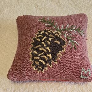 Rustic Pinecone Accent Pillow Laura Megroz for Chandler 4 Corners